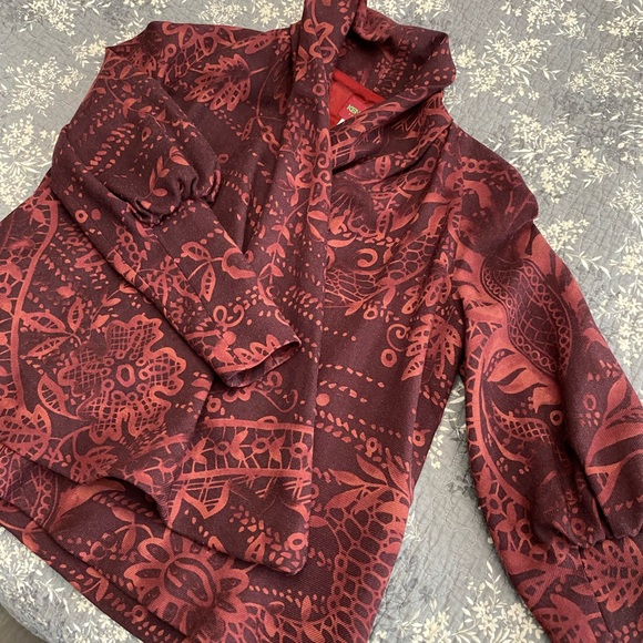 Balloon Sleeve Kenzo Jacket/ Top. VINTAGE. RARE. - Picture 6 of 12